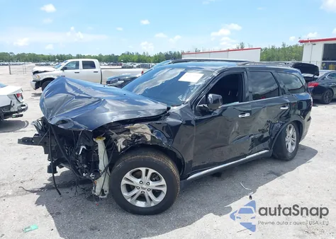 2013 Dodge Durango Crew z USA, uszkodzony, nr VIN 1C4RDHDG9DC684746